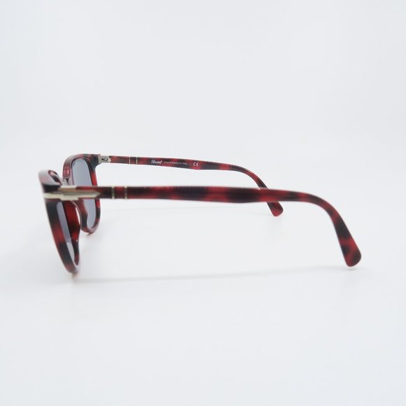 Persol 3226-S 1100/R5 51mm Red Tortoise-Gray Tempered Glass, New Sunglasses. - Picture 9 of 11